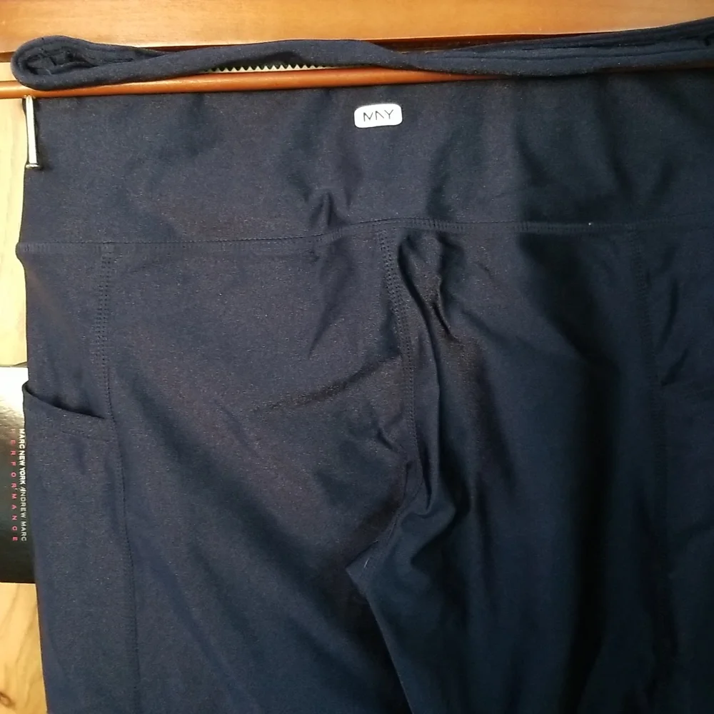 NWT Marc New York Athletic Leggings with pockets- Size M - Picture 6 of 9